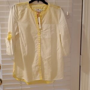 𝅺nwt Vintage Vineyard Vines Citron Shirt Size XS